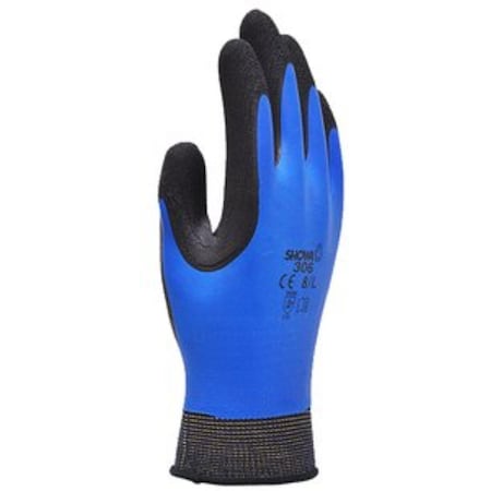 Glove Foam Nitrile W/Liner Lrg